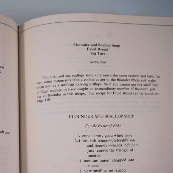 Grays Fish Cookbook A Menu Cookbook By Rebecca Gray With Cintra Reeve 1986 HC - Picture 10 of 12